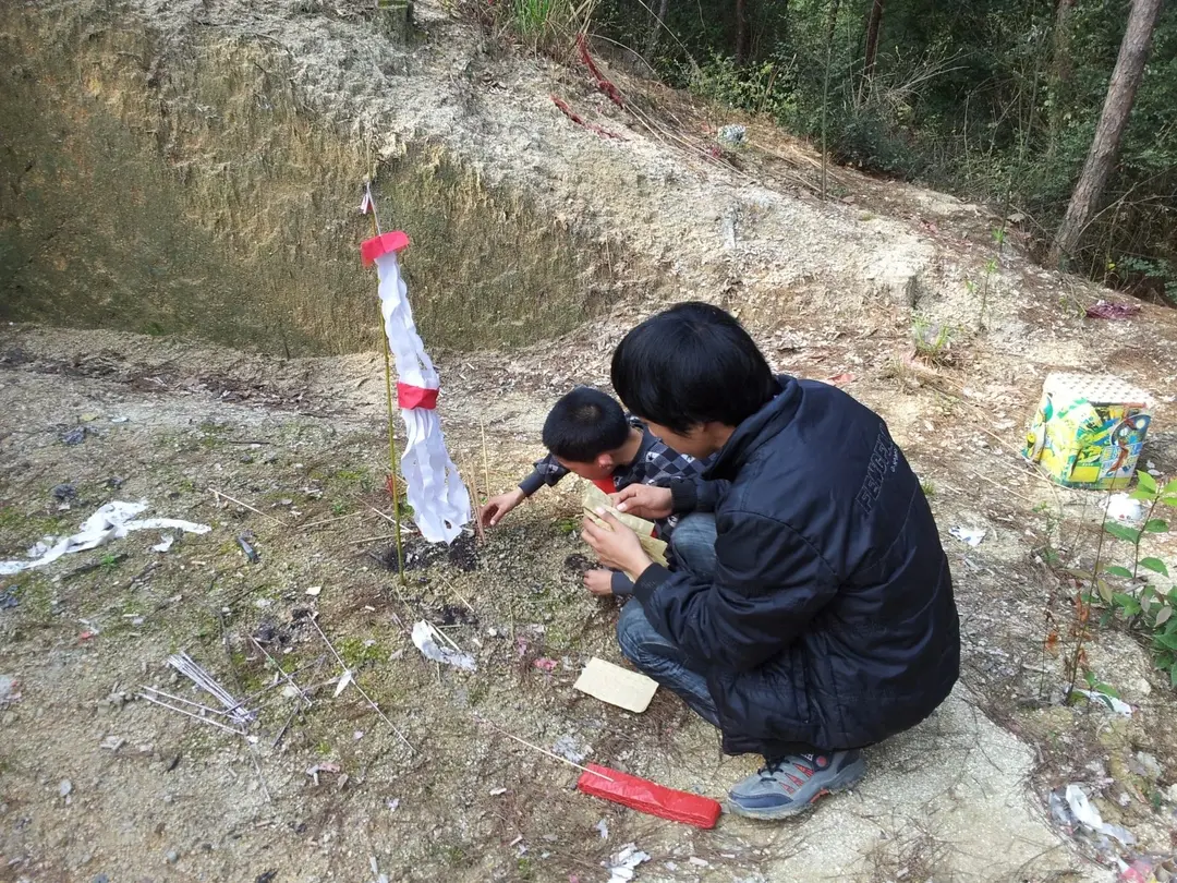 2012年和表弟一起挂山